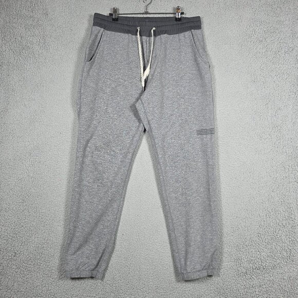 VUORI Mens Balboa Jogger Pants Gray Size XL V406 Athletic Fit Sweatpants Gym - Picture 1 of 10